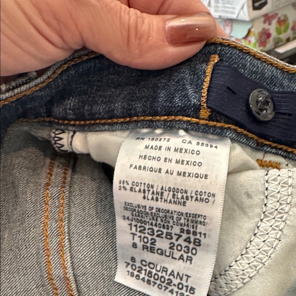 Wrangler Kids' Dark Blue Jeans - Picture 6 of 6